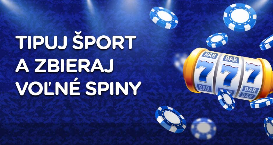 Tipuj šport a zbieraj voľné spiny